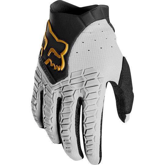 Guantes Moto Pawtector Gris Fox Racing