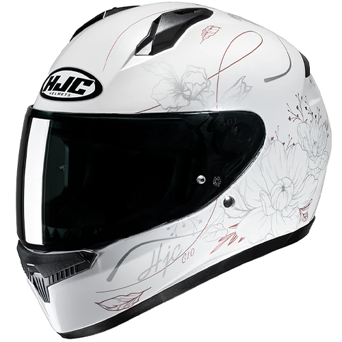 HJC Casco C10 Epik MC8 Blanco/Rosa Doraro
