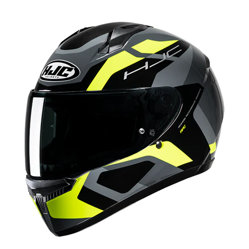 HJC Casco C10 Tins MC3H Amarillo Fluor/Negro