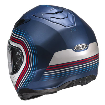 HJC Casco i70 Surf Blanco/Azul/Rojo - Image 3