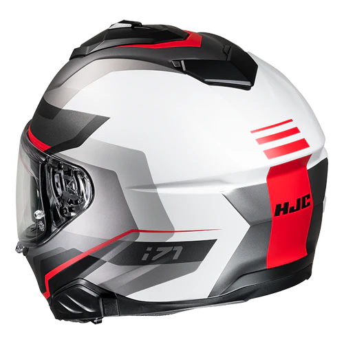 HJC Casco i71 Nior MC1SF Negro/Gris/Rojo - Image 3
