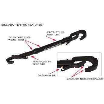 Hollywood - Adaptador Pro Para Porta Bicicletas