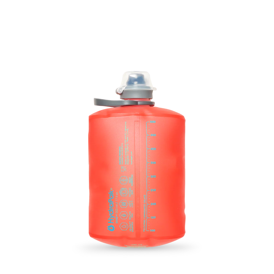 HydraPak Botella De Hidratacion Flexible Stow 500Ml Red - Image 2
