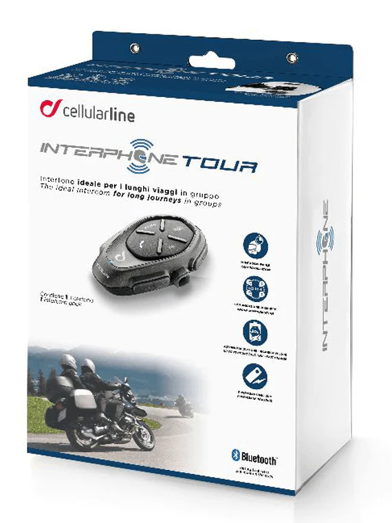 Intercomunicador Bluetooth Interphone Tour