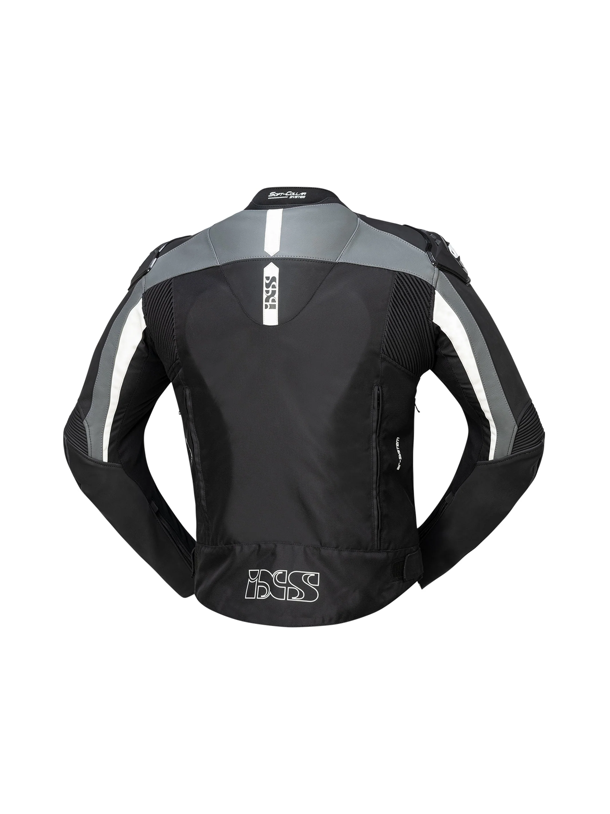 Ixs Chaqueta Sport  RS-500 1.0 Negro Gris Blanco - Image 2
