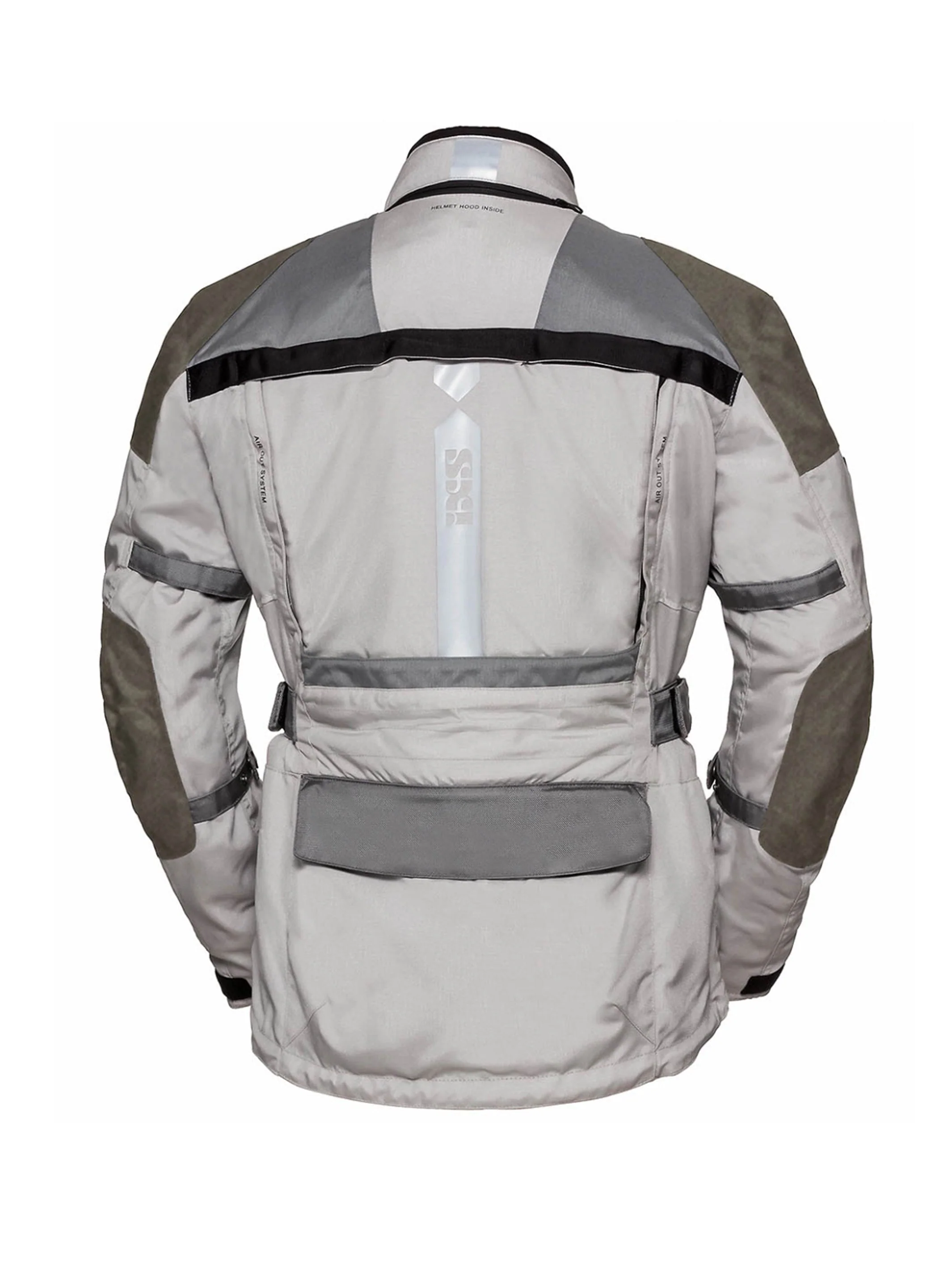 Ixs Chaqueta Tour LT Montevideo Air Gris Claro Gris Oscuro - Image 2