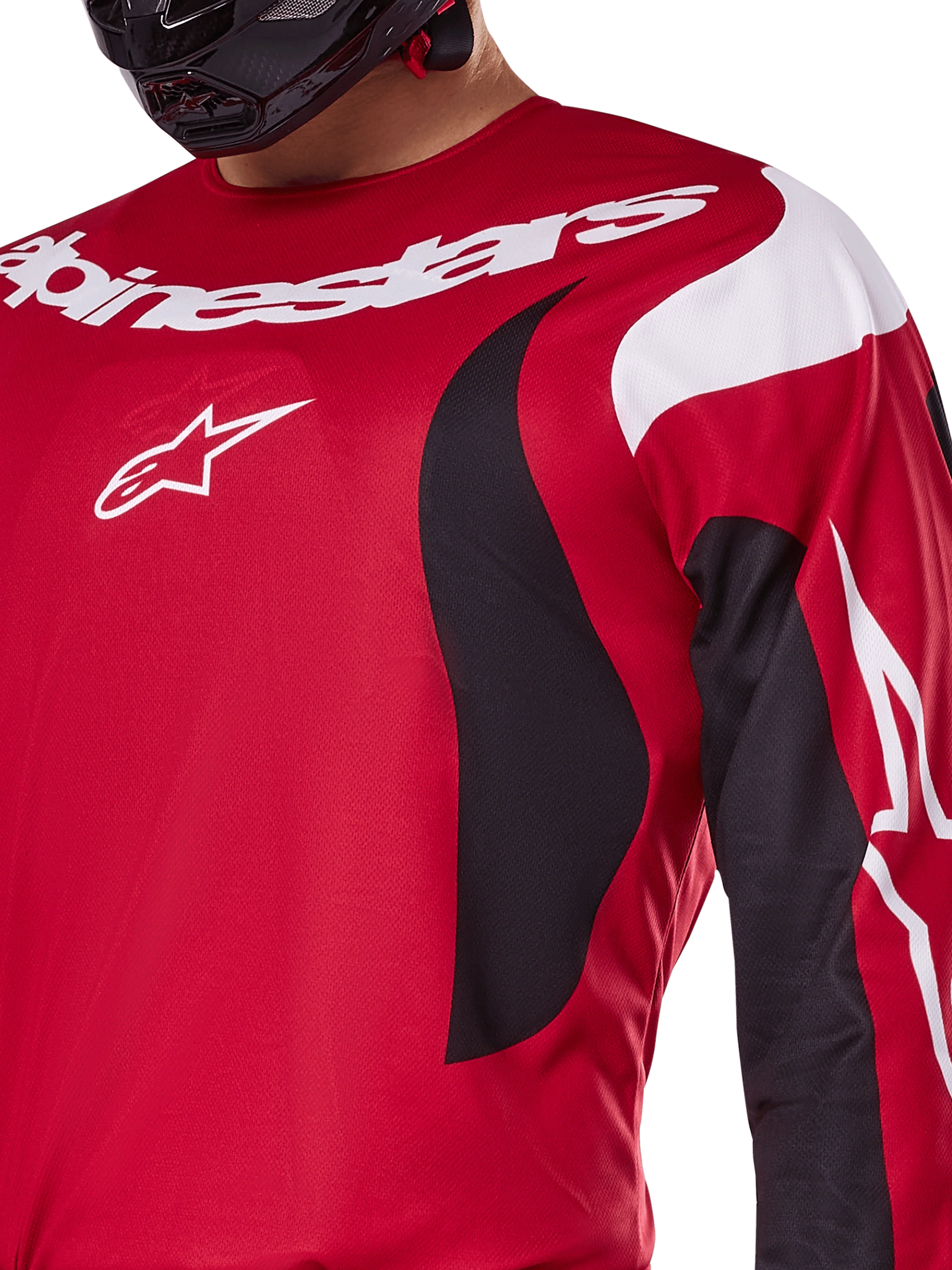 Jersey Alpinestars Fluid Haul Rojo/Negro - Image 3