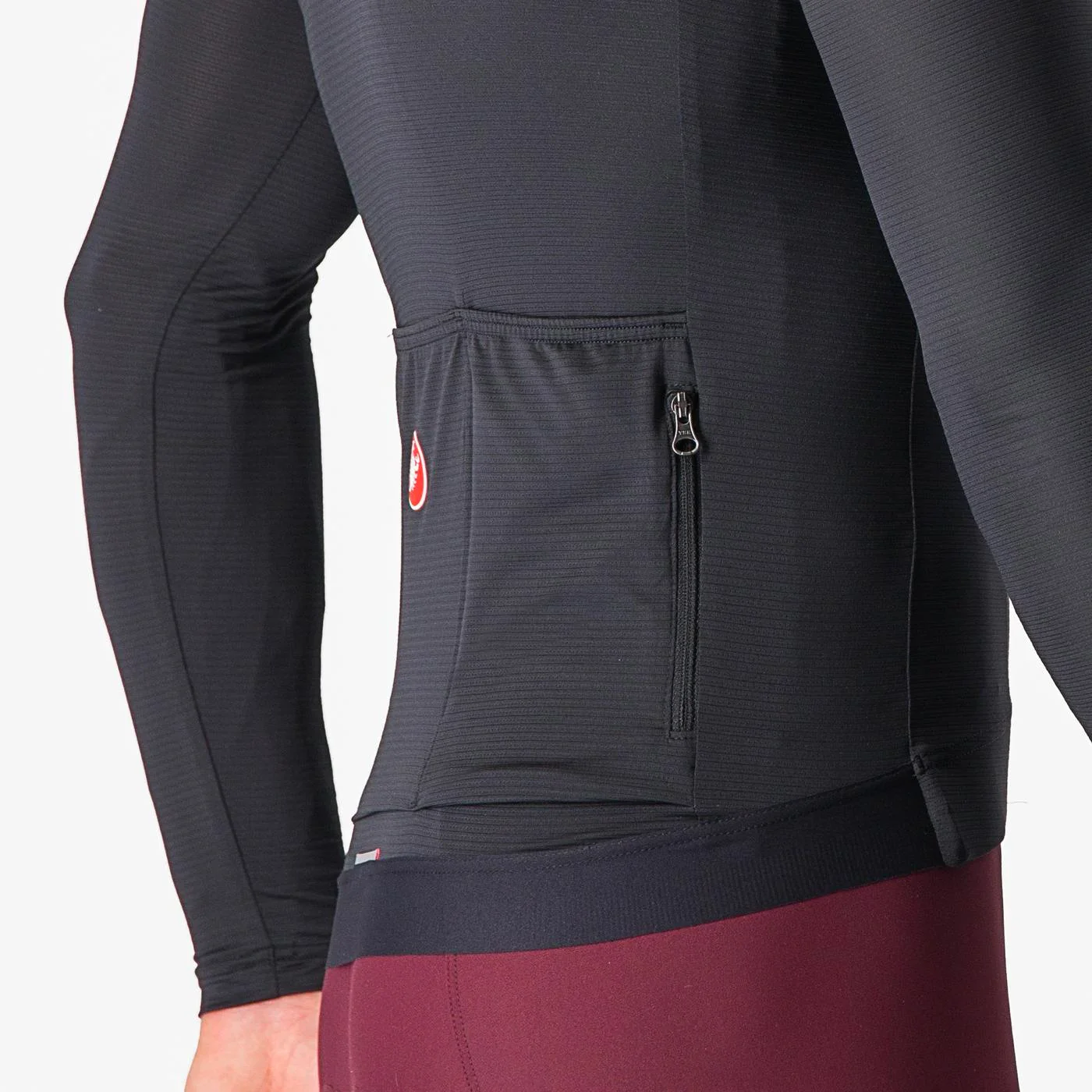 Jersey Castelli Espresso Manga Larga Negro - Image 6