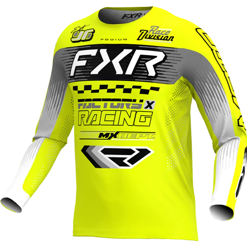 Jersey Fxr Podium Gladiator 26 Hivis/Black/Grey