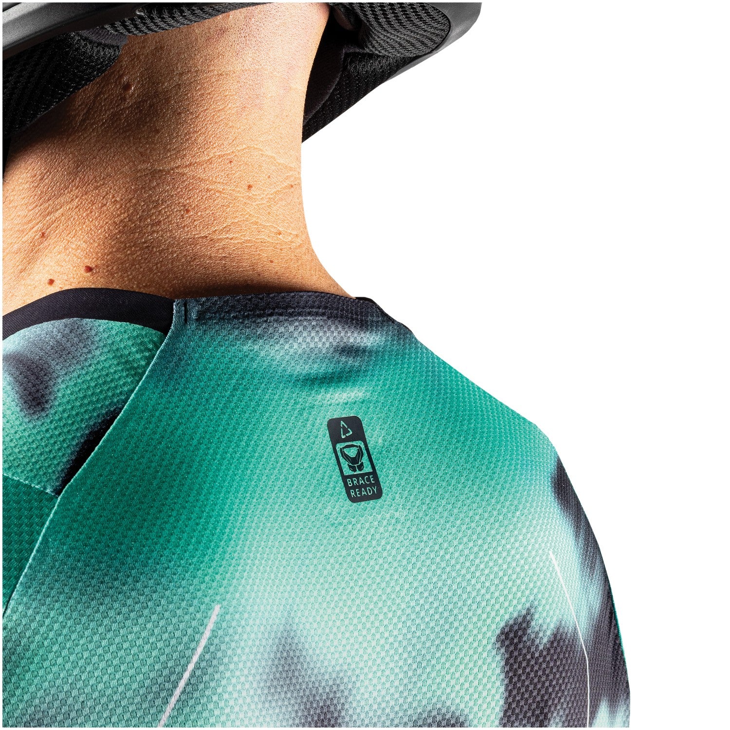Jersey Leatt Moto Manga Larga Lite 4.5 Teal - Image 4
