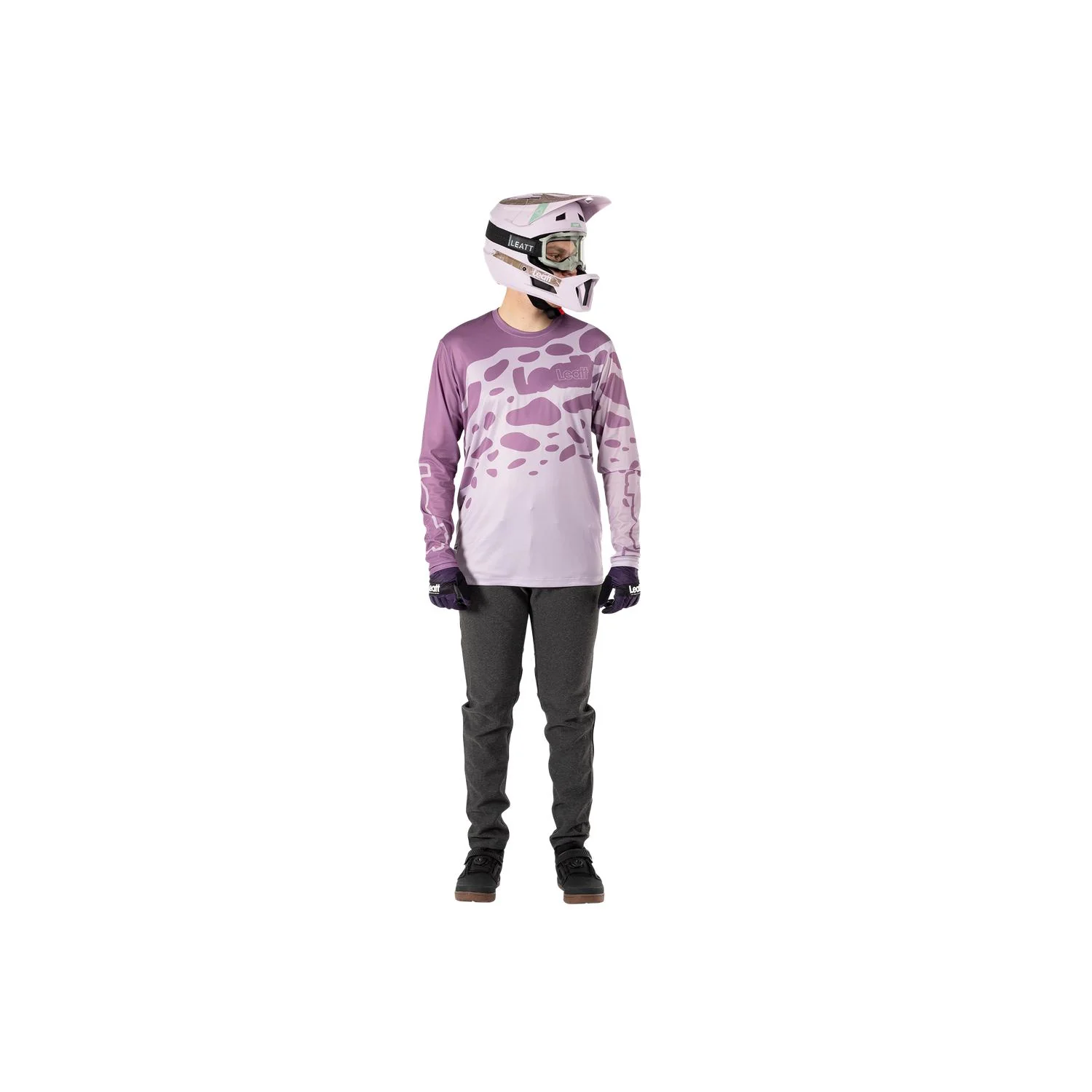 Jersey Leatt MTB Gravity 3.0 Lavender - Image 4