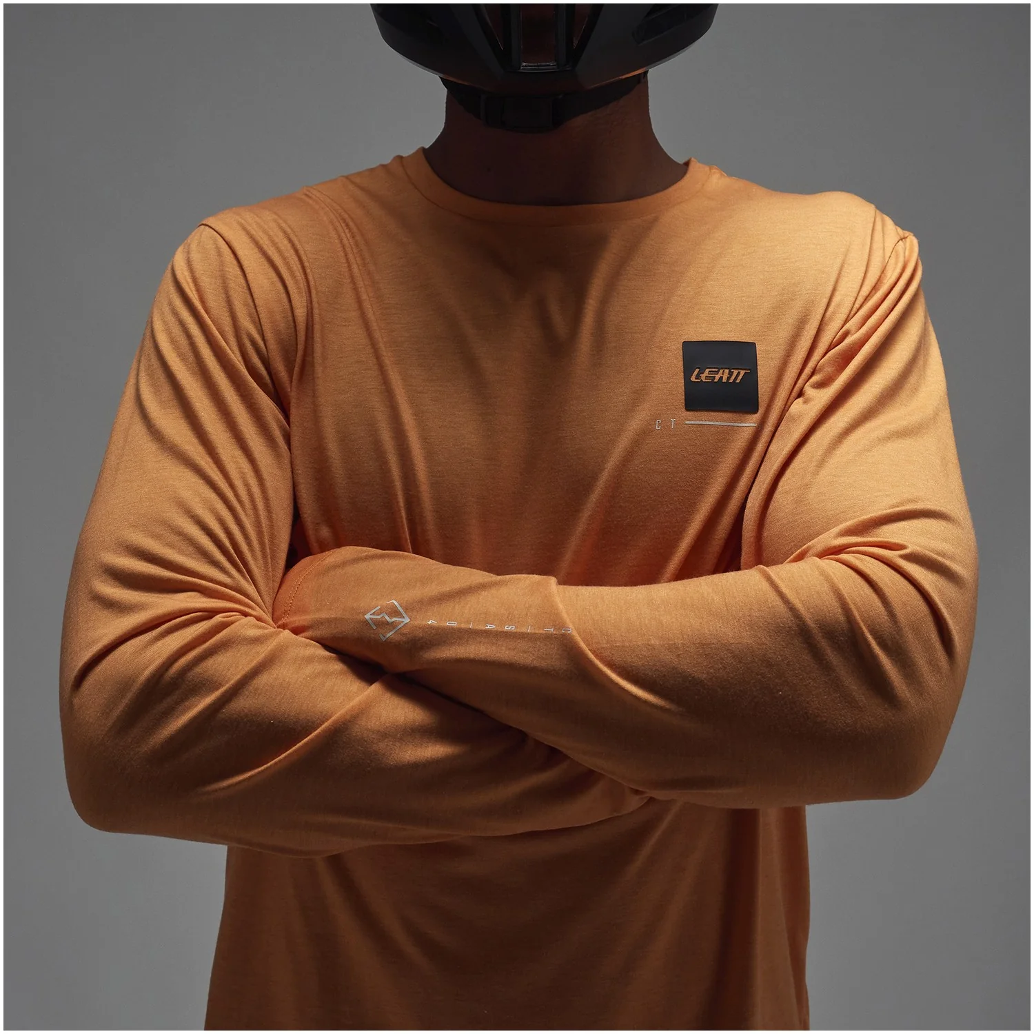 Jersey Leatt MTB Manga Larga Gravity 3.0 Amarillo Lager - Image 4