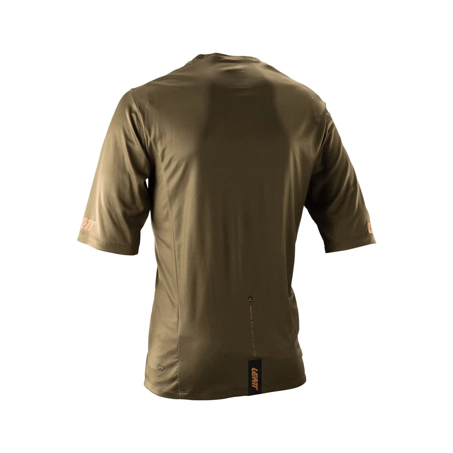 Jersey Leatt MTB Manga Larga Gravity 4.0 Café Arcilla - Image 14