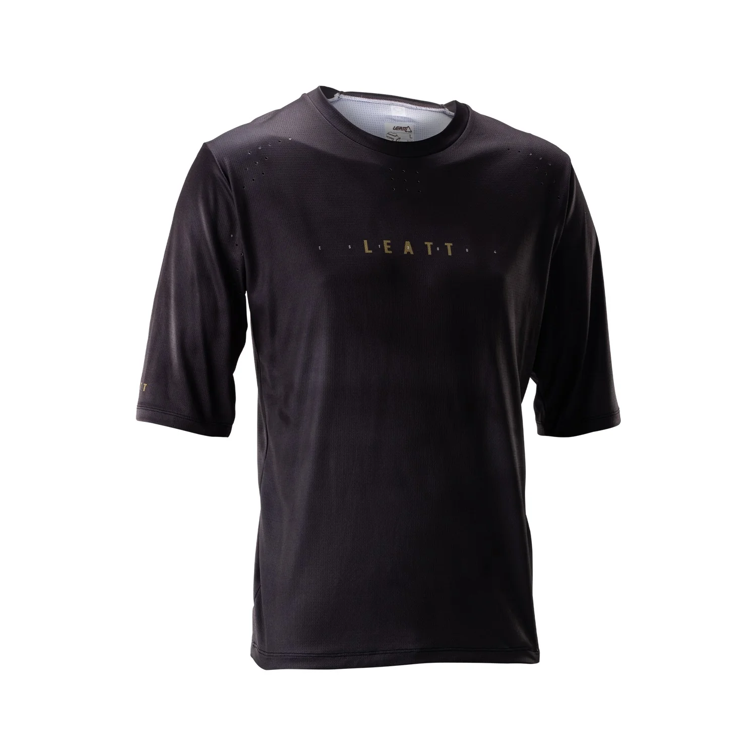 Jersey Leatt MTB Manga Larga Gravity 4.0 Negro - Image 4