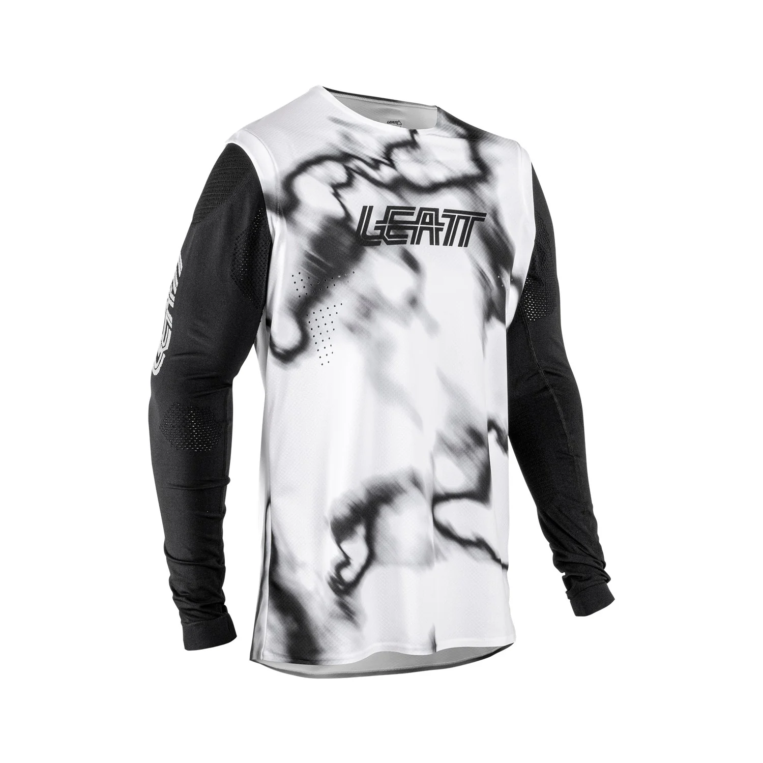 Jersey Leatt MTB Manga Larga Gravity 8.0 Heatmap Blanco - Image 11