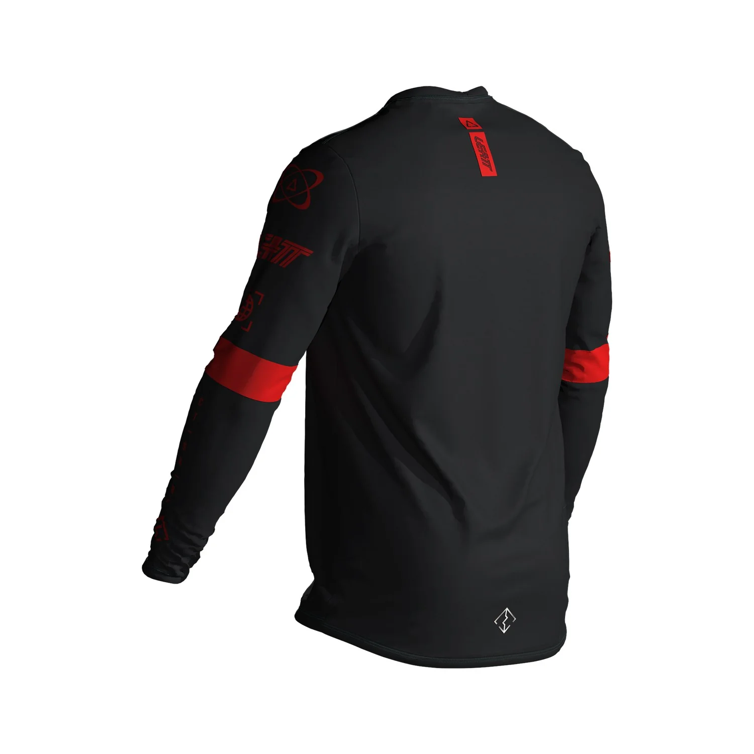 Jersey Leatt MTB Manga Larga Infantil JR Gravity 3.0 Negro - Image 2