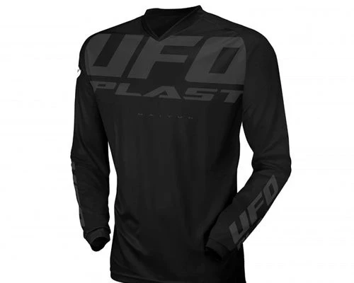Jersey Motocross/Enduro Maiyun Black | UFO Plast