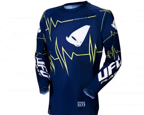 Jersey Motocross/Enduro Slim Adrenaline Blue | UFO Plast