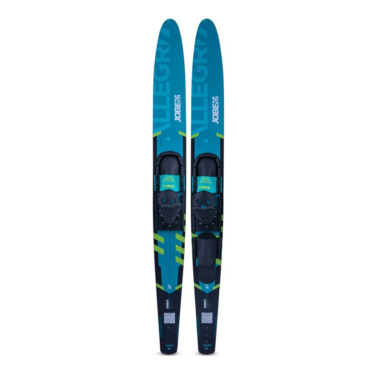 Jobe Par Ski Acuático Allegre 67 con Fijaciones