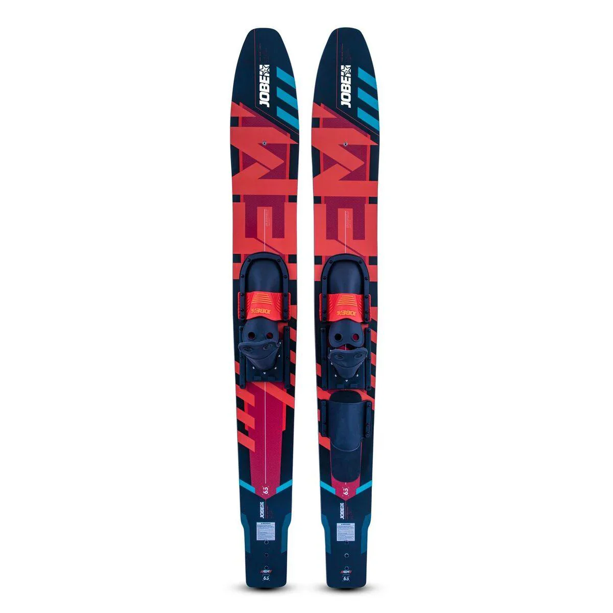 Jobe Par Ski Acuático Hemi Combo 59 con Fijaciones