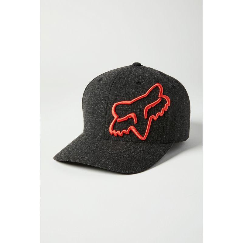 Jockey Lifestyle Flexfit Clouded 2.0 Negro/Naranjo Fox Racing