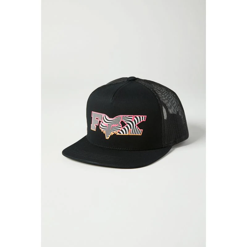 Jockey Lifestyle Niño Corkscrew Snapback Negro Fox Racing