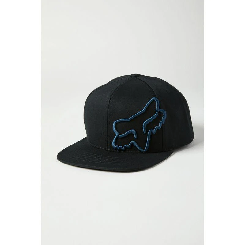 Jockey Lifestyle Snapback Headers Negro/Azul Fox Racing