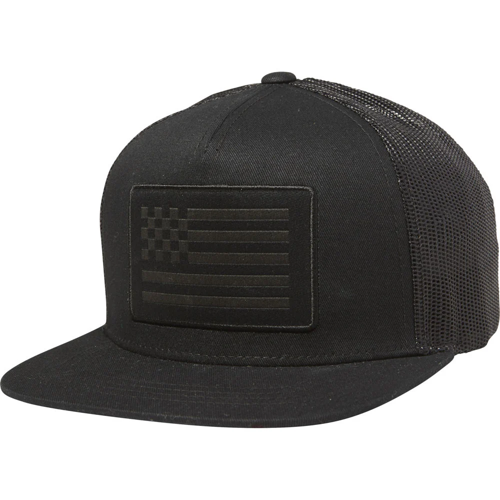 Jockey Niño Snapback Patriot Negro Fox Racing
