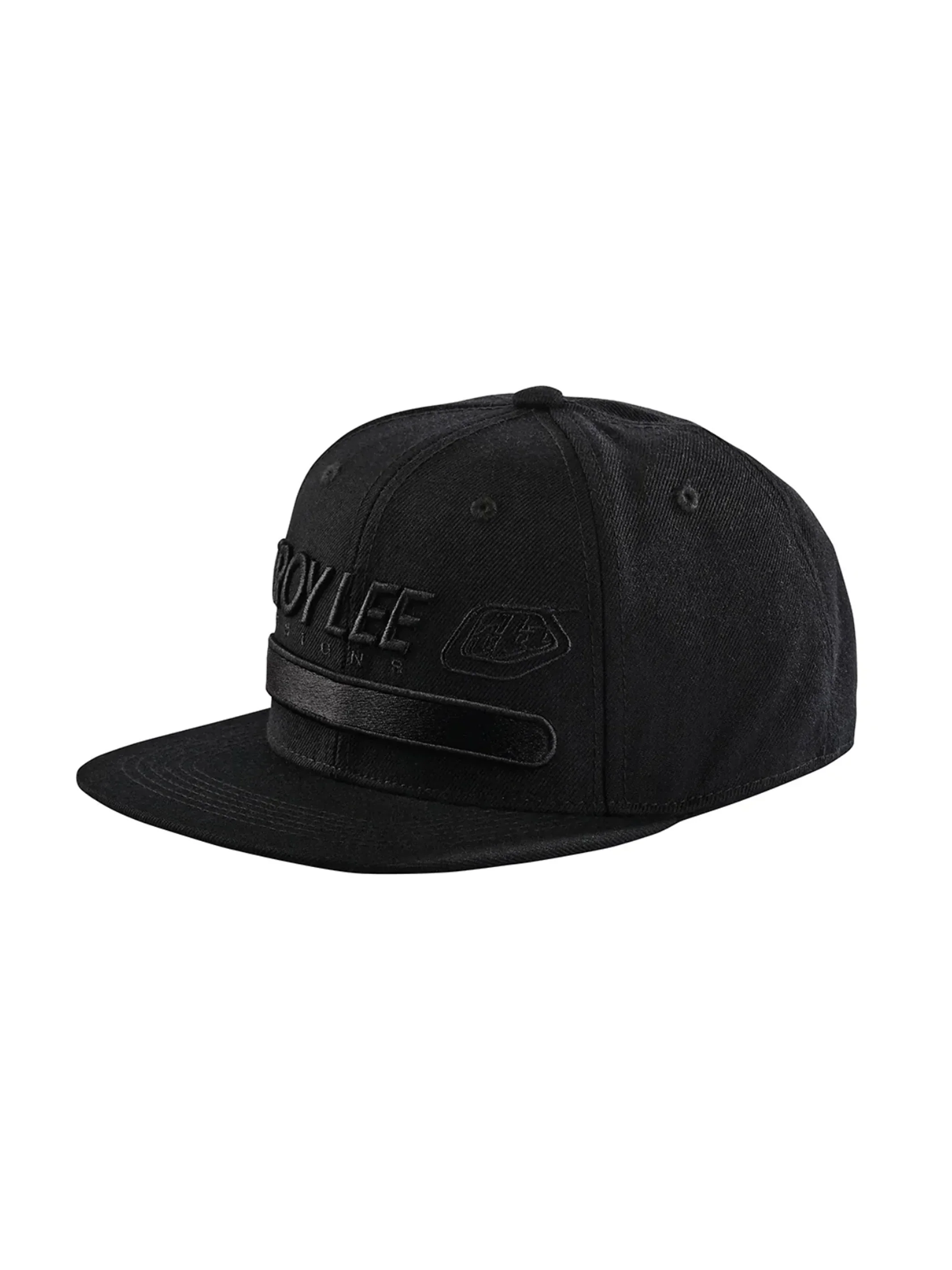 Troy Lee Designs Jockey Snapback Drop In Negro / Reflectante