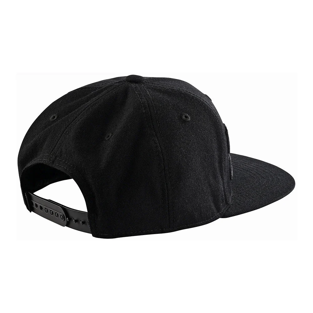 Troy Lee Designs Jockey Snapback Drop In Negro / Reflectante - Image 2