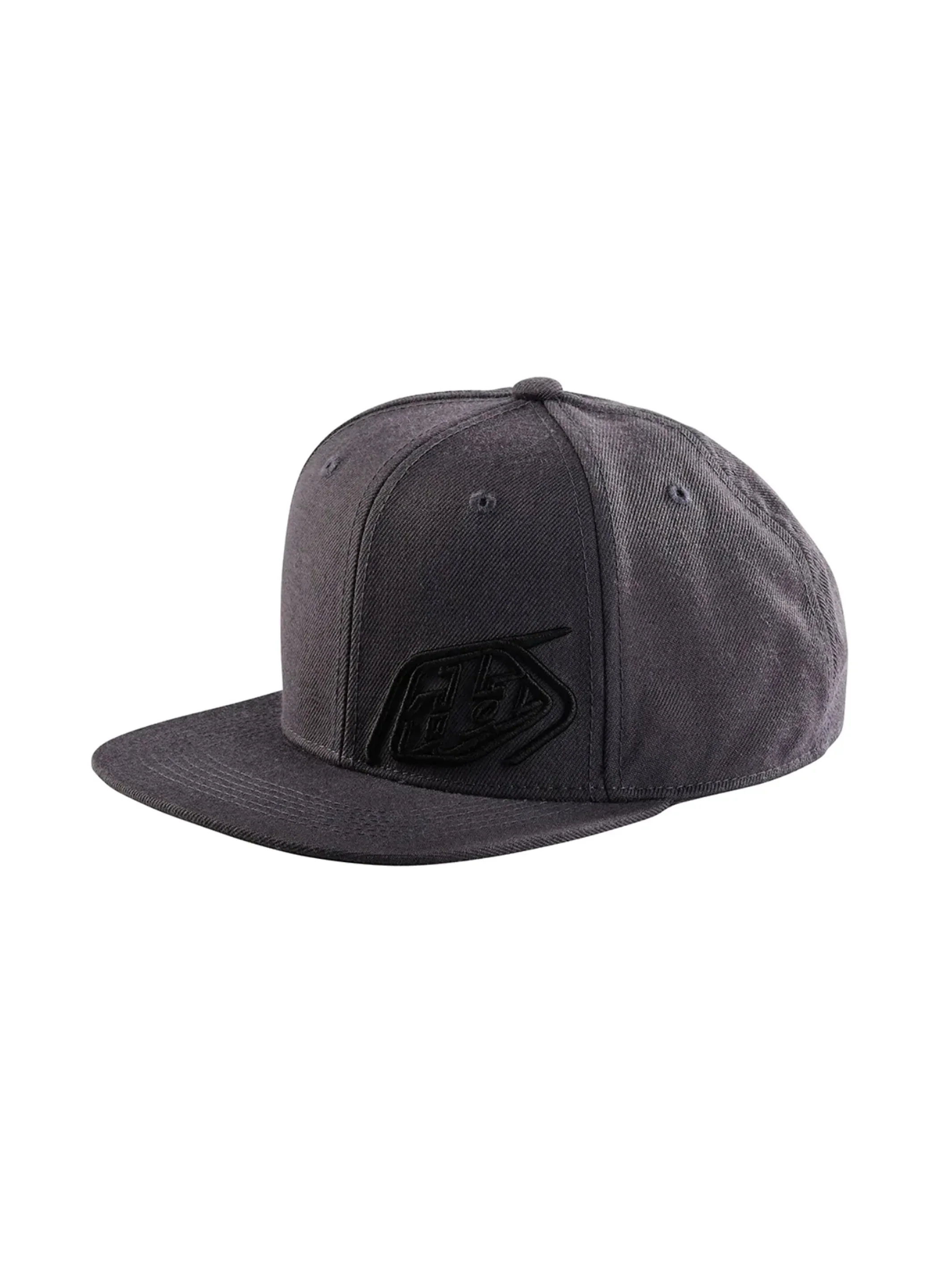 Troy Lee Designs Jockey Snapback Slice Gris Oscuro / Gris