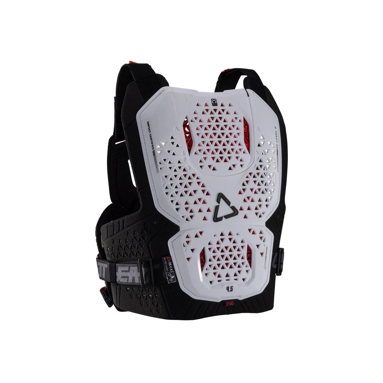 Jofa Leatt Moto Espalda Pecho 4.5 Evo Blanco - Image 4