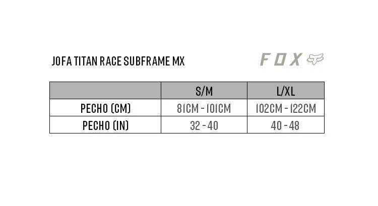 Jofa Moto Titan Race Subframe Ce Negro Plata Fox Racing - Image 3