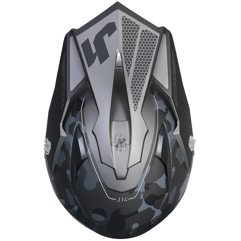 Just1 Casco Moto J14-F Elite Camo Titanio - Image 4