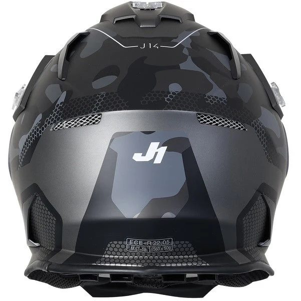 Just1 Casco Moto J14-F Elite Camo Titanio - Image 5