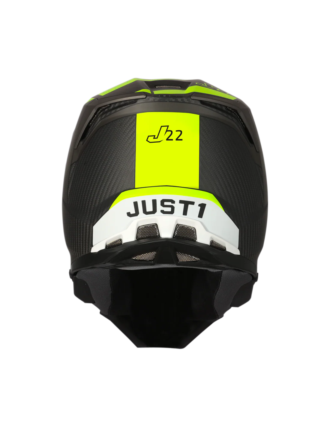 Just1 Casco Moto J22 Adrenaline Fluo Yellow Carbon - Image 6