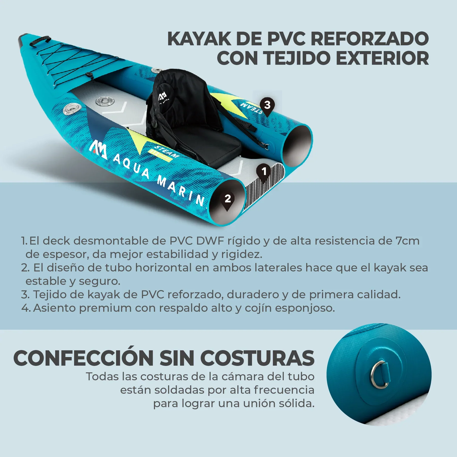 Kayak Aqua Marina Steam Single - Image 7
