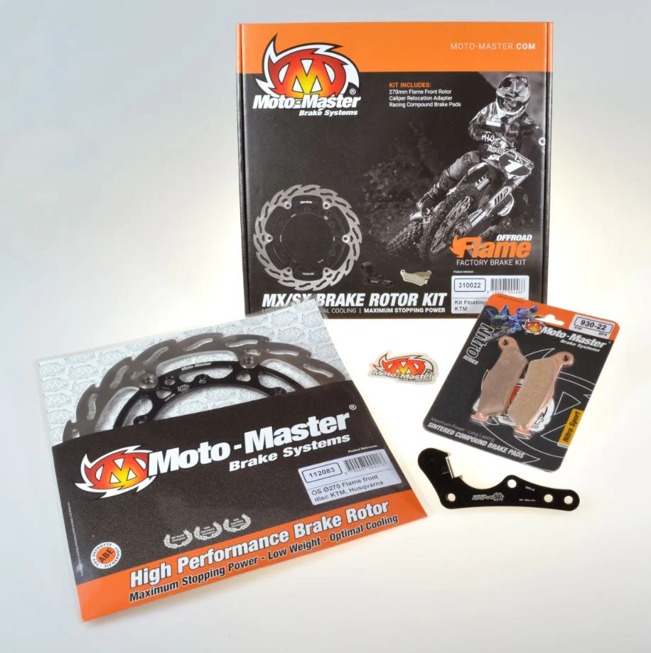 Kit Disco Sobre medida Moto-Master Floating Ø270 Offroad Honda: CRF
