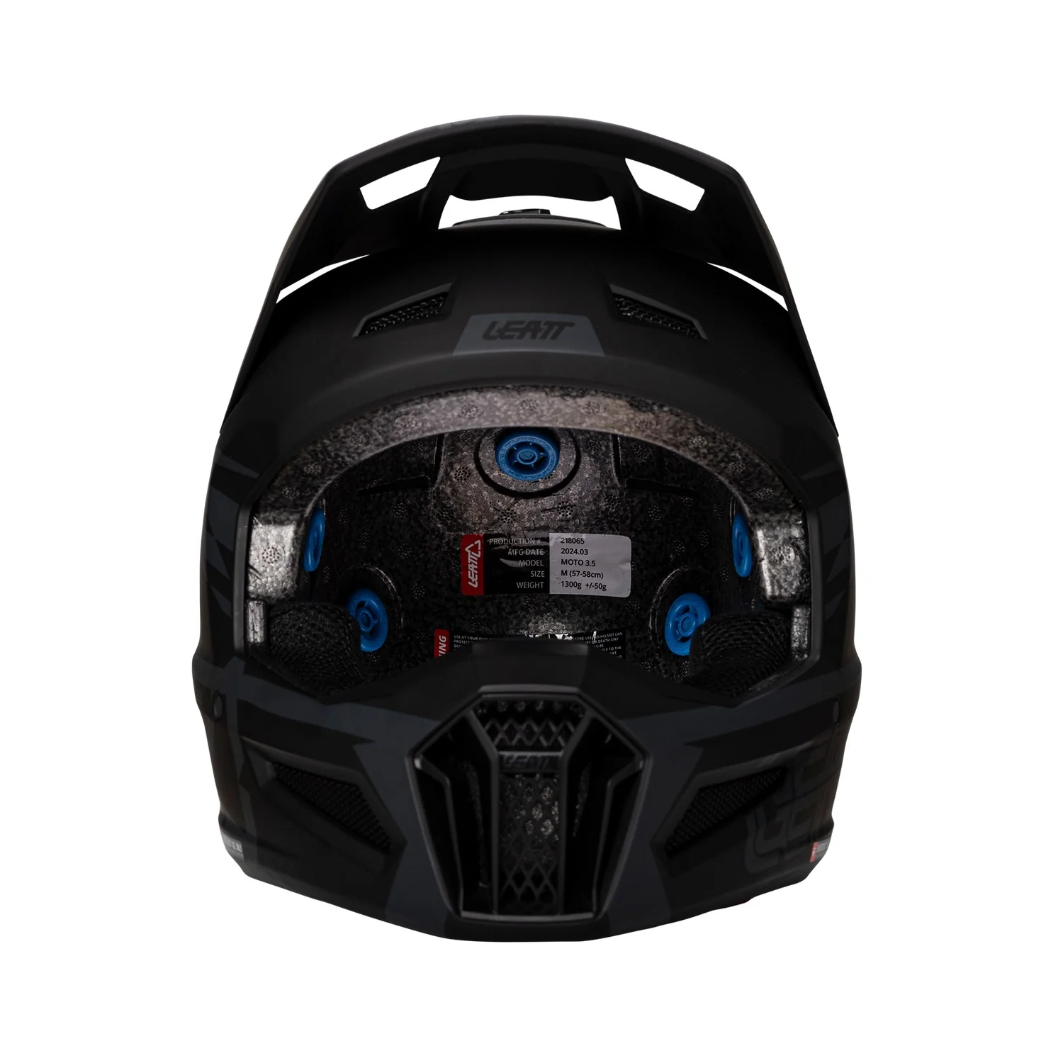Kit Leatt Casco Moto 3.5 Antiparra 3.5 Stealth - Image 3