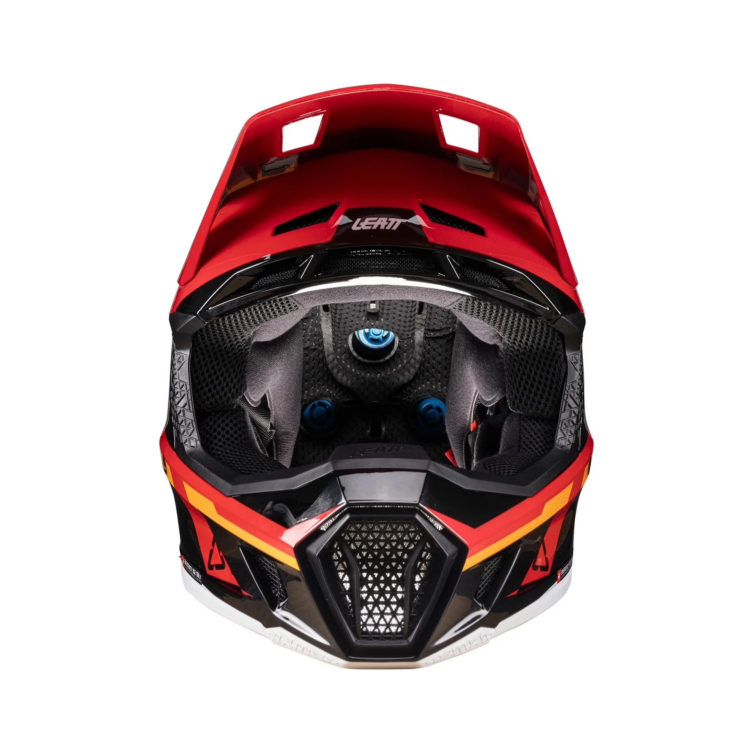 Kit Leatt Casco Moto 7.5 Antiparra 4.5 Rojo - Image 3