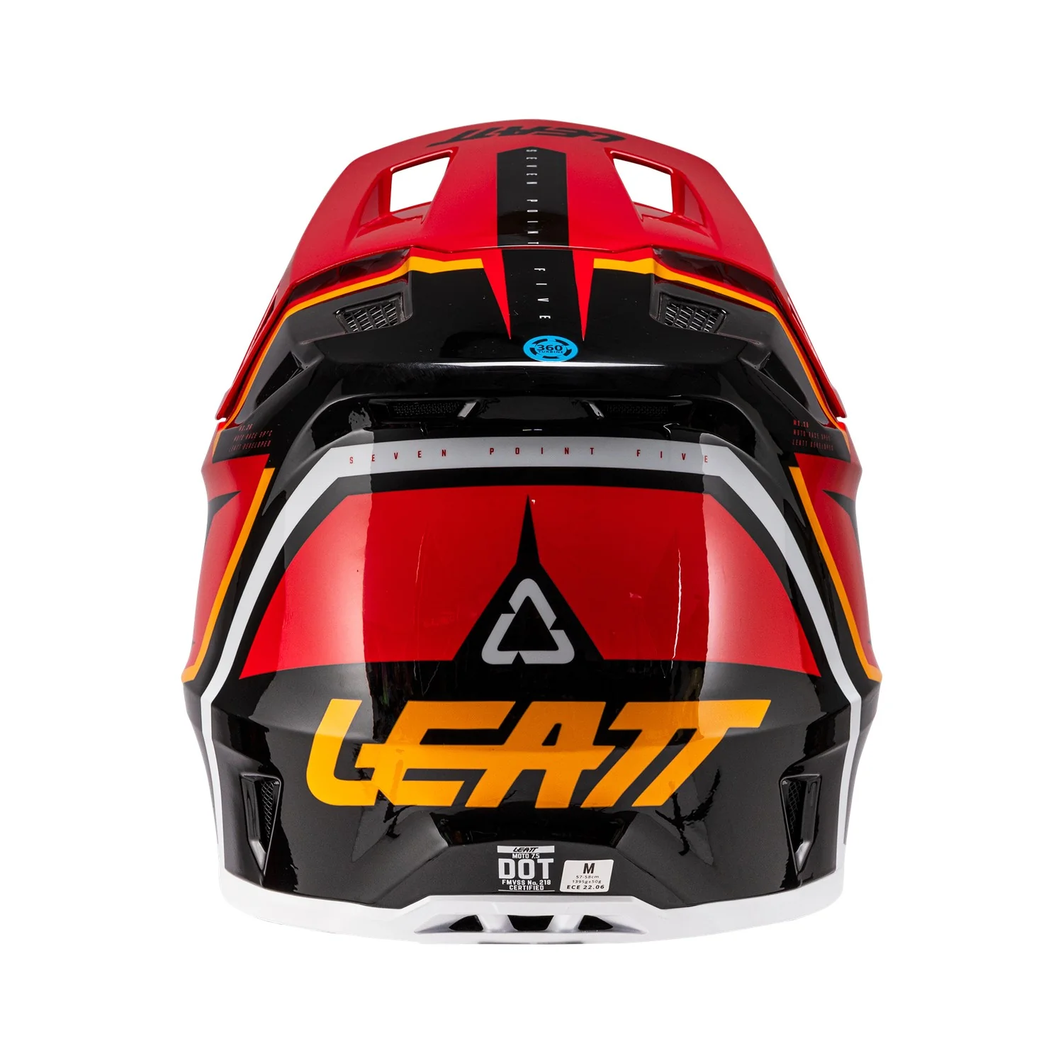 Kit Leatt Casco Moto 7.5 Antiparra 4.5 Rojo - Image 4