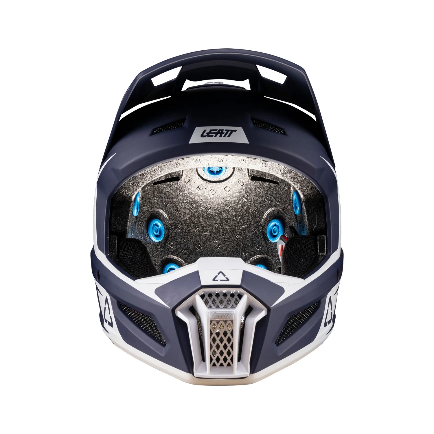 Kit Leatt Casco Moto Infantil JR 3.5 Antiparra 2.5s Azul - Image 3
