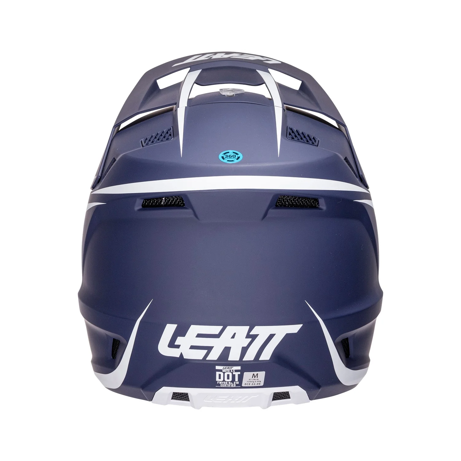 Kit Leatt Casco Moto Infantil JR 3.5 Antiparra 2.5s Azul - Image 4
