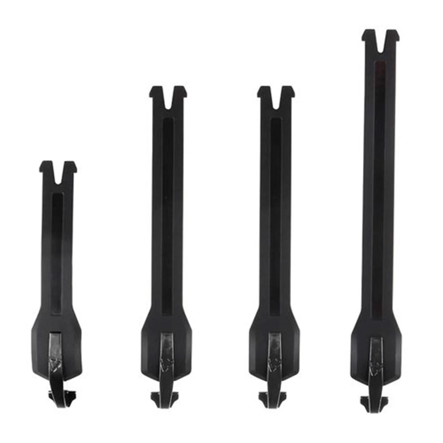 Kit Leatt Correas Botas 6.5 Negro 4 Piezas