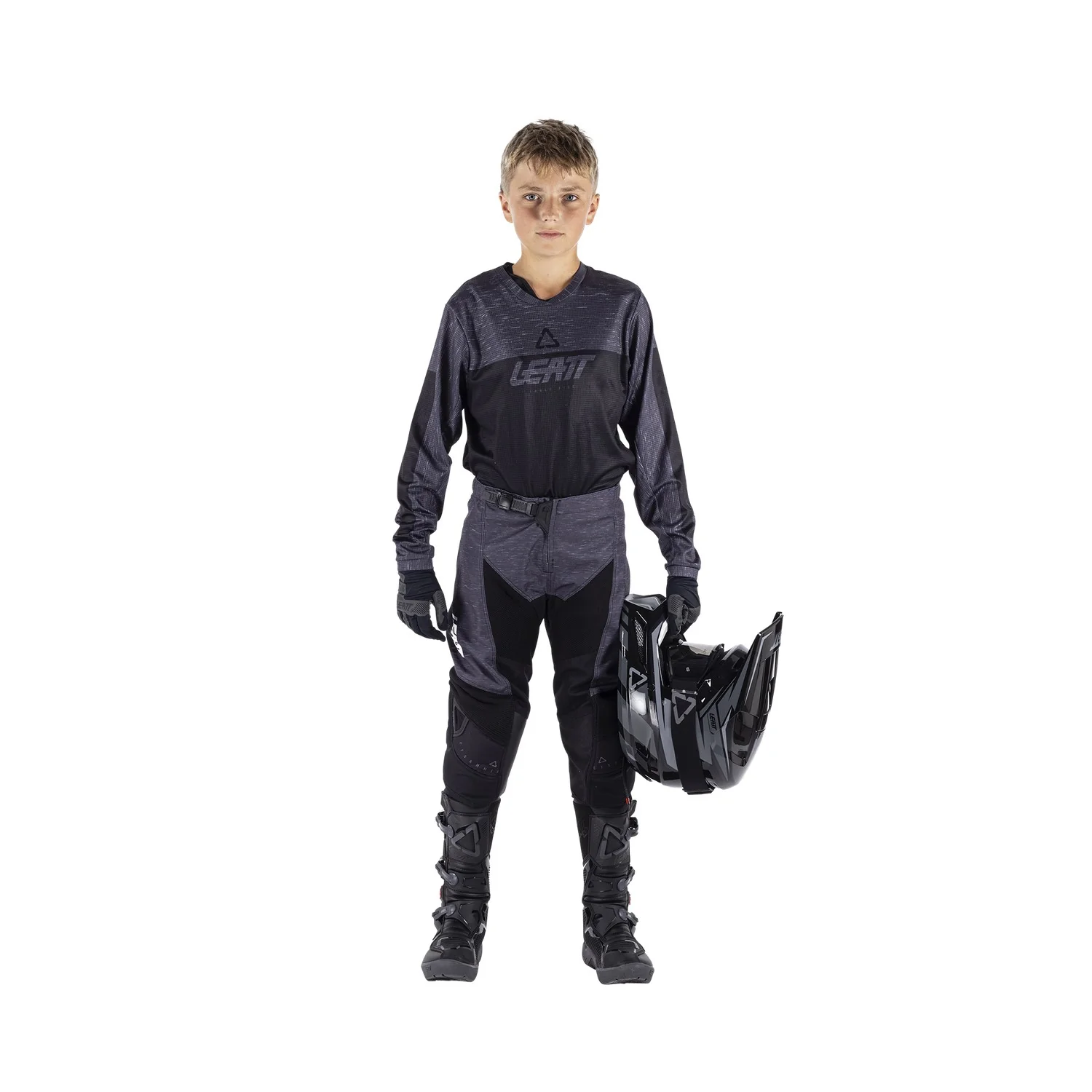 Kit Leatt Moto Ride Infantil JR 3.5 Stealth - Image 2