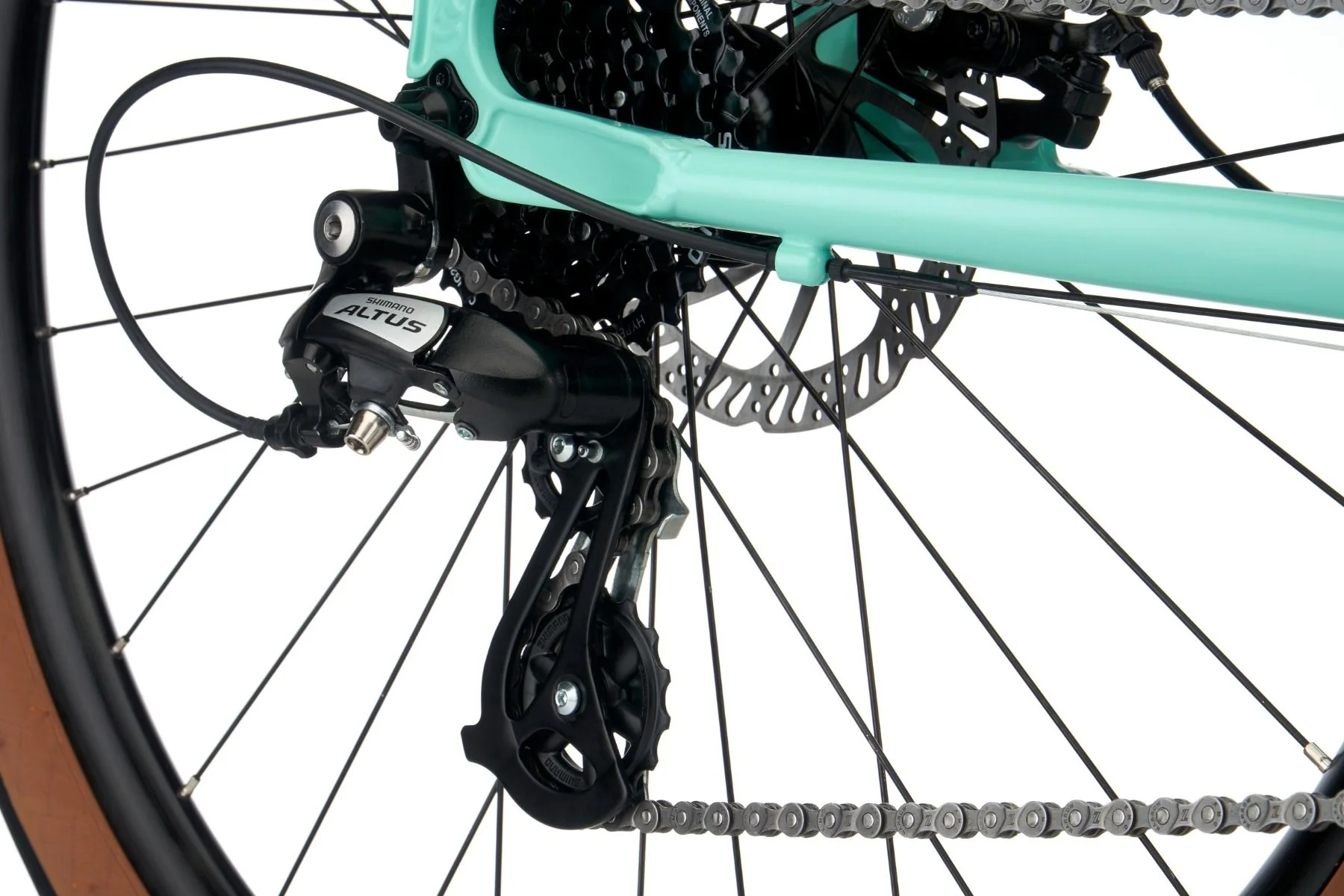 Kona Bicicleta Dew Verde Agua 2022 - Image 4