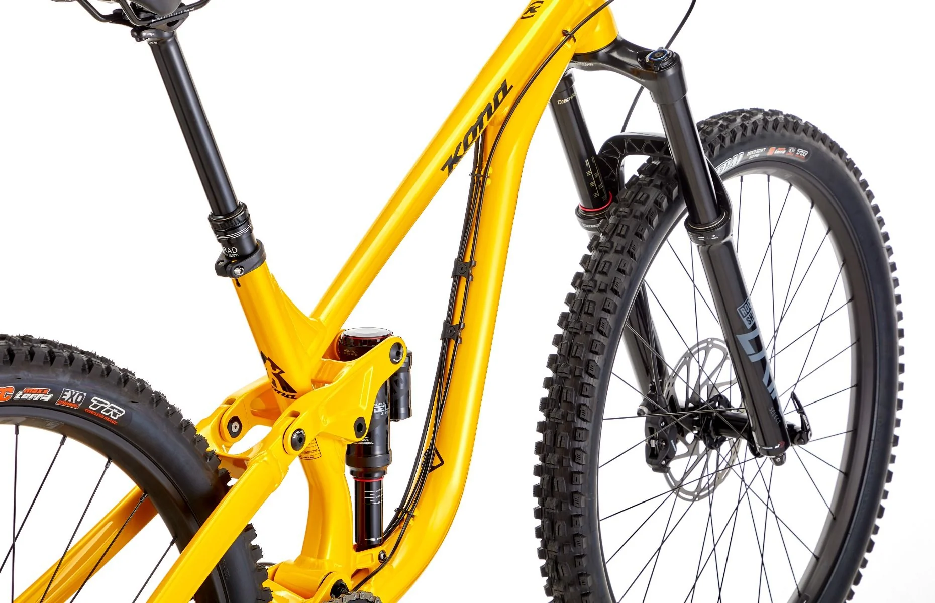 Kona Bicicleta Mountain Bike Enduro Process 153 DL 29 - Image 9