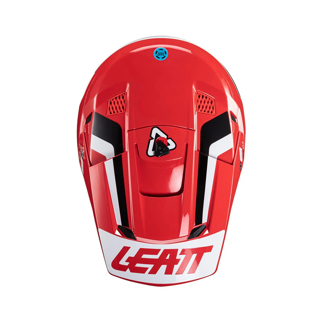 Leatt Casco Moto 3.5 Niño V24 Red - Image 6