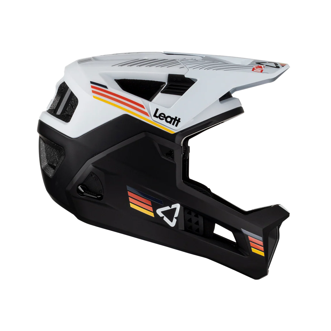 Leatt Casco MTB Enduro 4.0 V23 Blanco-Negro - Image 3