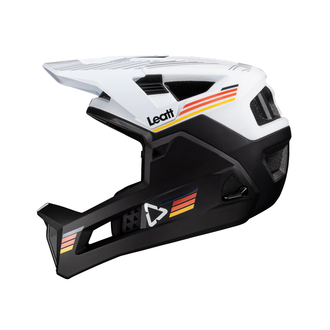 Leatt Casco MTB Enduro 4.0 V23 Blanco-Negro - Image 4